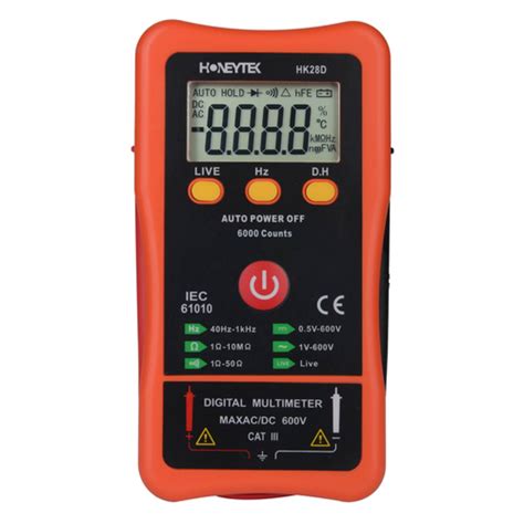 Buy Honeytek HK28D Mini Pocket Smart Multimeter With Auto-Ranging – REES52