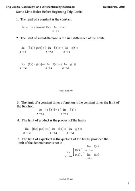 Finding Limits Using Trig Identities 的图像结果