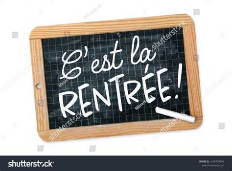 Cest La Welcome Back French On Stock Photo 1418754695 | Shutterstock