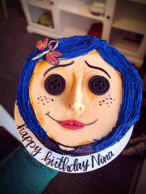 Coraline Cake! : r/Baking
