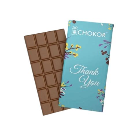 Buy Saying Thank You Artisanal Chocolate Online from CHOKOR at Best Price