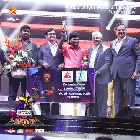 Super Singer 6 Finale: Senthil Ganesh takes home the title, Rakshitha ...