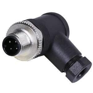 Electrical power supply connector - RELF - PONY SRL - round / M8 / 8-pole