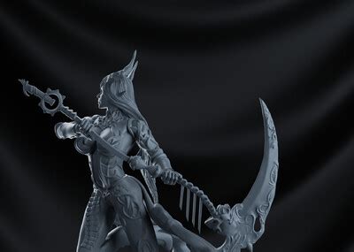 地狱女王 冥王府 恶魔女皇-cg模型免费下载-CG99