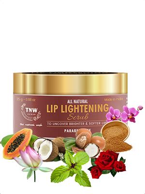 Buy TNW-THE NATURAL WASH Lip Lightening & Brightening Lip Scrub for ...
