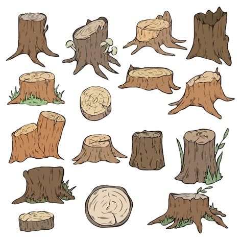 Image result for Tree Trunk Drawing