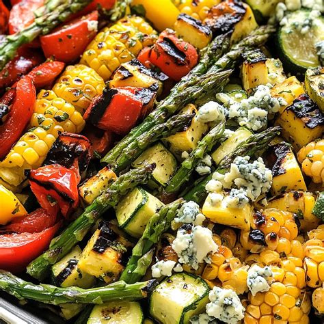 Grilled Vegetable Salad - Cooking With Lola