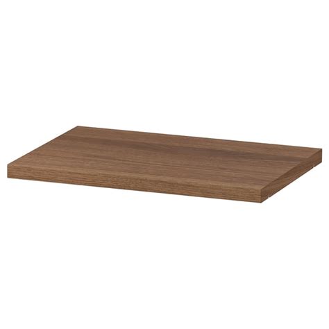 BILLY shelf, brown walnut effect, 36x26 cm (14x10") - IKEA