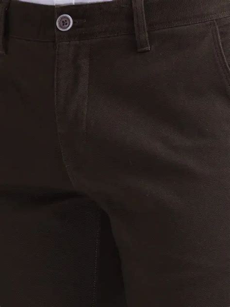 Men Green Lrt Fit Solid Cotton Blend Trouser – MyRaymond