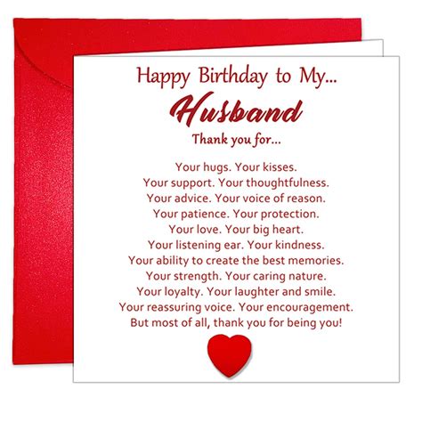 Happy Birthday Cards For Husband