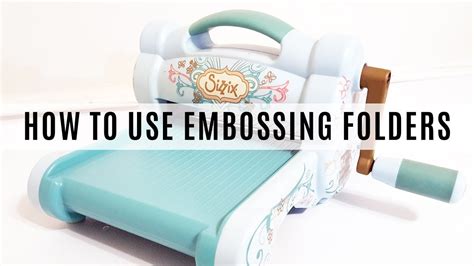 Image result for Using Embossing Folders without a Machine