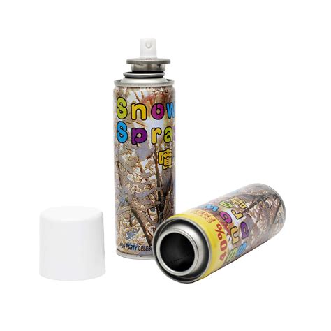 Custom diameter 45/52mm Empty Snow Spray Aerosol Tin Can,Wholesale ...