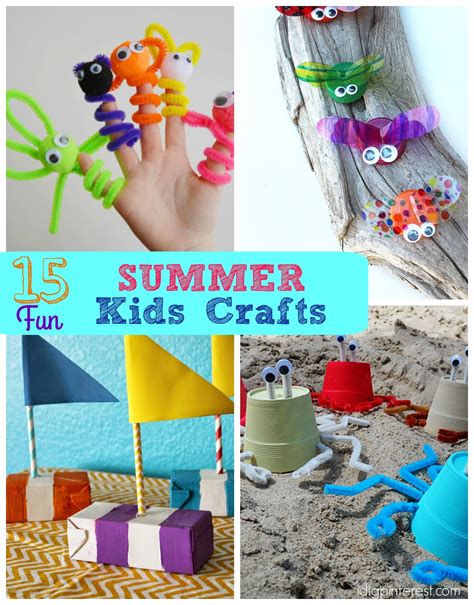 Summer Kids Crafts 的图像结果