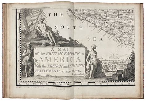 1700s British Empire Map A Map Of The British Empire In America, With