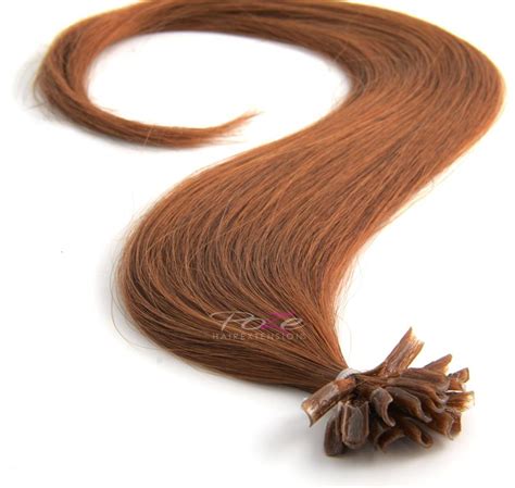 Poze Hairextensions Poze Keratin Premium Extensions 8BG Golden Honey 20 ...