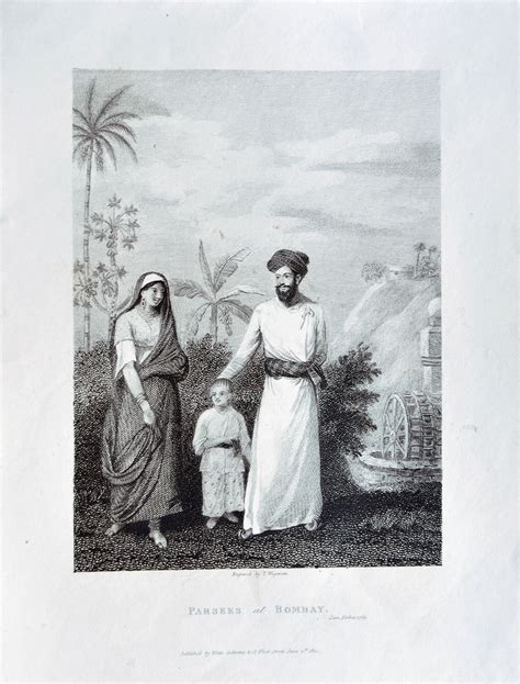 The Parsis Migrate To British Era Bombay, 1812 Print - Past-India