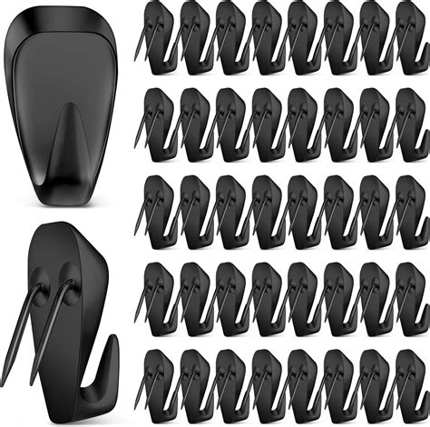 Amazon.com: LUTER 30pcs Push Pin Hooks, Metal Fabric Wall Cubicle Hooks ...