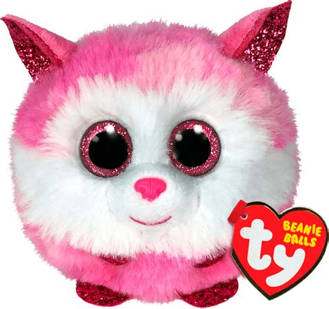 Ty Beanie Boos Balls – Princess Pink Husky 10 Cm – Puffies – Tates Toys ...