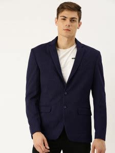 PARX Self Design Bandhgala Formal Men Blazer - Buy PARX Self Design ...