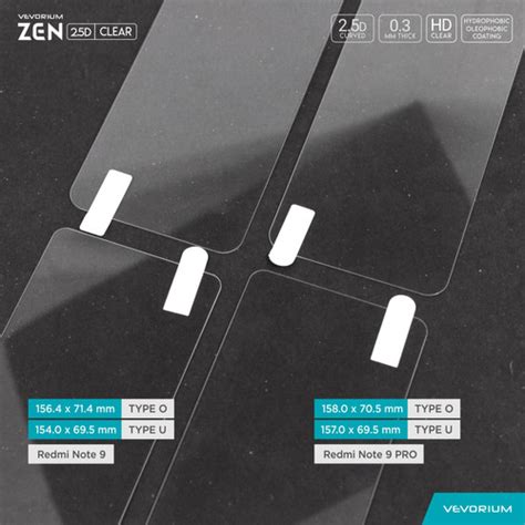 Jual VEVORIUM ZEN 2.5D Clear Xiaomi Redmi Note 9 Note9 PRO Tempered ...