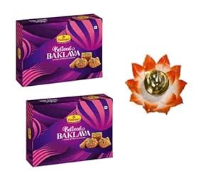 Haldiram s Nagpur Assorted Baklava Sweets (300gm * 2) Pack of 2 With ...
