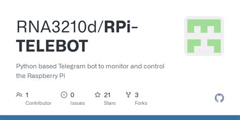 GitHub - RNA3210d/RPi-TELEBOT: Python based Telegram bot to monitor and ...