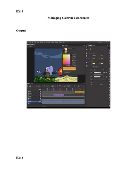 Graphics lab output - notes - EX: Managing Color in a document Output ...