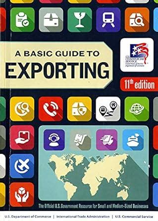 Buy A Basic Guide to Exporting: The Official Government Resource for ...
