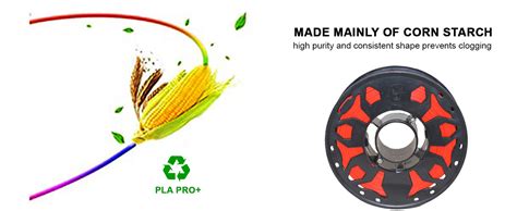 WOL3D PLA PRO+ 3D Printer Filament 1.75mm – 1kg Spool (Midnight Black ...