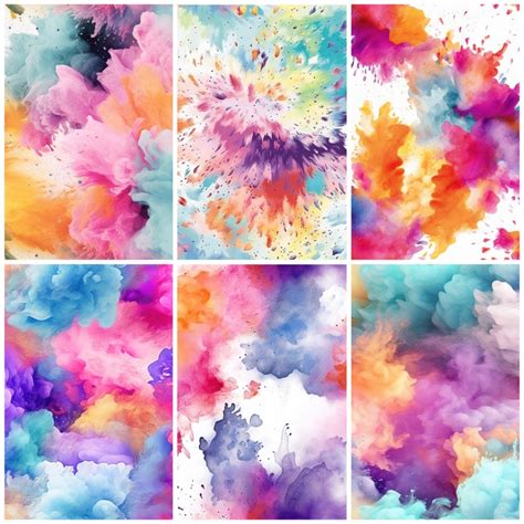 Image result for Exploding Color Art Samples