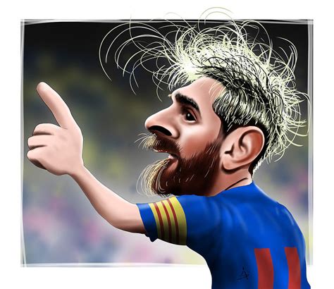 Image result for Messi Cartoon
