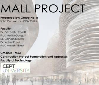 Mall Project | CEPT - Portfolio