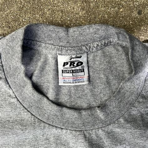 Grey pro club shirt size large - Depop