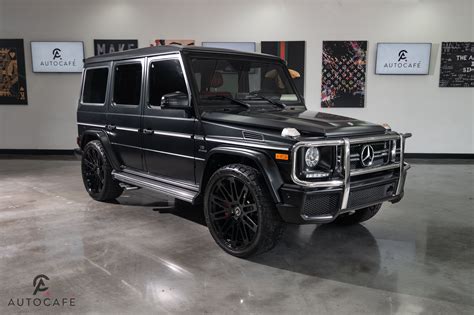 Mercedes G Wagon Blacked Out Matte