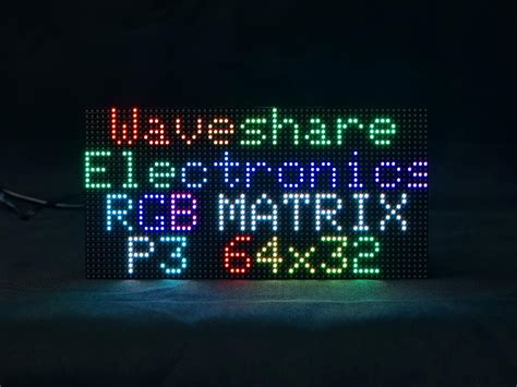 waveshare RGB Full-Color LED Matrix Panel Display India | Ubuy