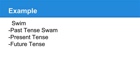 Verb tense agreement | PPTX