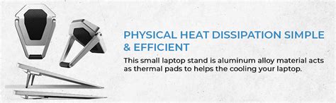 Florican Portable Invisible Laptop Riser Stand | Mini Aluminum Cooling ...