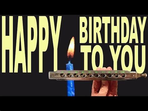 How to Play Happy Birthday to You on a Chromatic Harmonica - YouTube