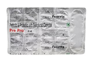 Pre Pro Capsule 10 - Uses, Side Effects, Dosage, Price | Truemeds