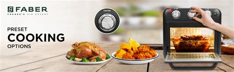 Faber 20 liter 1500 Watts Air Fryer Oven|Fry, Bake, Roast, Toast ...