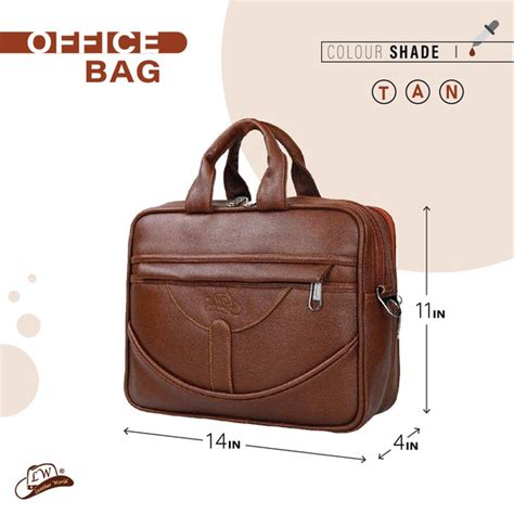 Urban Elegance Unisex 14 Inch Office Laptop Bag – Leatherworldonline.net