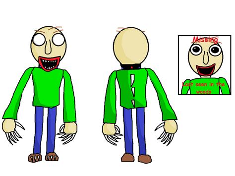 Image result for Baldi Sprite