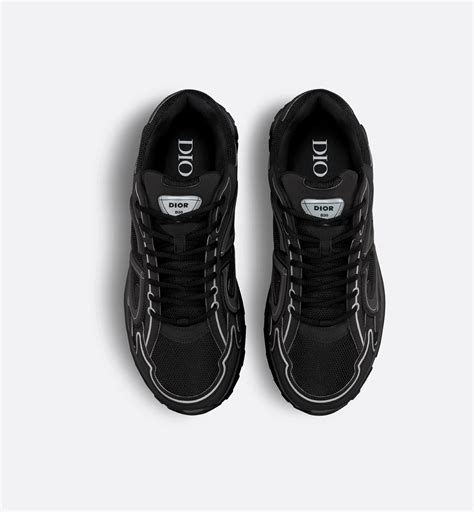 B30 Countdown Sneaker Black Technical Mesh and Black Technical Fabric | DIOR