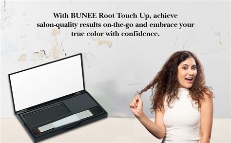 BUNEE Root Touch Up 6g, (Black) – Instantly Cover Grey Hairs ...