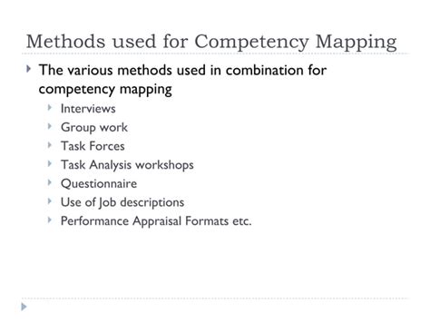 Image result for Competency Mapping Examples