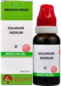 Bjain Solanum Nigrum Q Mother Tincture Price in India - Buy Bjain ...