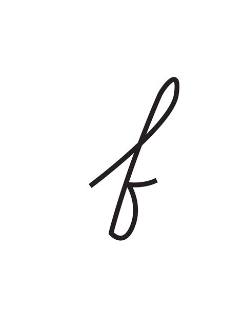 Letter F In Cursive Small Letter F Cursive Images | Free Photos, PNG