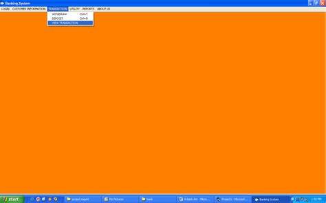 Image result for Bank Management System Visual Basic6.0