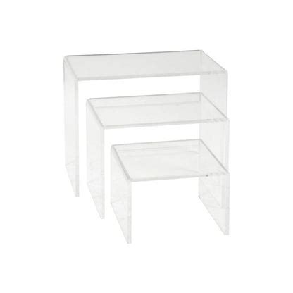 Acrylic U Riser - Set of 3 – acrylicsheetsindia