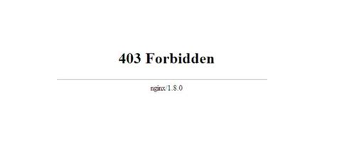 403 Forbidden错误的原因和解决方法 - 无忧SEO博客